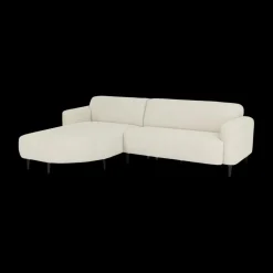 Ygo Hoeksalon THALIA Longchair Afgerond Links| Hoeksalons