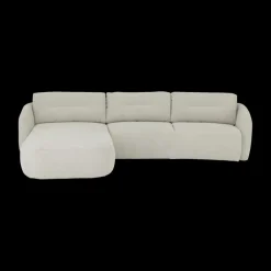 Ygo Hoeksalon UMBRIEL Longchair Links Beak Beige B343| Hoeksalons