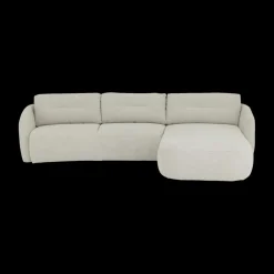 Ygo Hoeksalon UMBRIEL Longchair Rechts Beak Beige B343| Hoeksalons