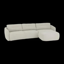 Ygo Hoeksalon UMBRIEL Longchair Rechts Beak Beige B343| Hoeksalons