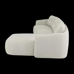 Ygo Hoeksalon UMBRIEL Longchair Rechts Beak Beige B343| Hoeksalons