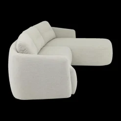 Ygo Hoeksalon UMBRIEL Longchair Rechts Beak Beige B343| Hoeksalons