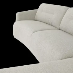Ygo Hoeksalon UMBRIEL Longchair Rechts Beak Beige B343| Hoeksalons