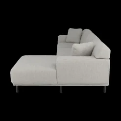 Ygo Hoeksalons QUILLO Longchair Rechts Grijs B325| Hoeksalons