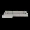 Ygo Hoeksalons QUILLO Longchair Links Grijs B325| Hoeksalons