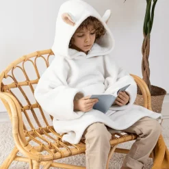 Ygo Hoodie SHEEP Wit| Homewear & Kledingaccessoires