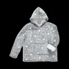 Ygo Hoodie STARS Sterren Grijs| Homewear & Kledingaccessoires