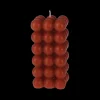 Ygo Kaars BALLS Bolletjesvorm Hoog Tabak| Woondecoratie