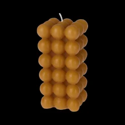 Ygo Kaars BALLS Bolletjesvorm Hoog Oker| Woondecoratie