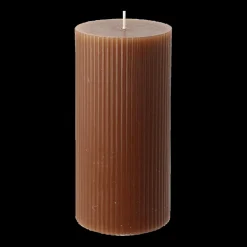 Ygo Kaars CANDELA 14 cm Bruin| Woondecoratie