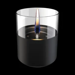 Ygo Kaars LILLY Glas Zwart| Woondecoratie