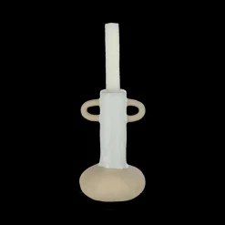 Ygo Kaarshouder ILLIA 2 Oren Porselein Wit/Beige| Woondecoratie