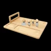 Ygo Kaasplank FRAGO M/4Del. Bestek Bamboe| Servies|Tafelaccessoires