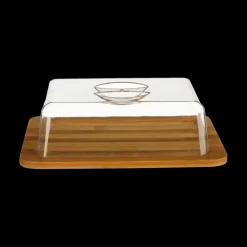 Ygo Kaasstolp CHEESE Bamboe| Bewaaraccessoires
