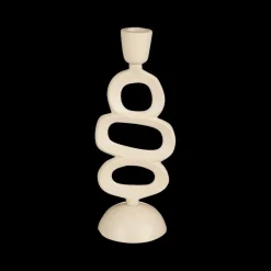 Ygo Kandelaar AXIOLOA Gerecycl. Alu Beige| Woondecoratie