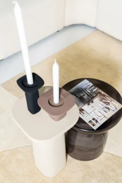 Ygo Kandelaar SQUER Alu Zwart M| Woondecoratie