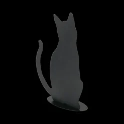 Ygo Kat CALINCA Met. Zwart Ass| Woondecoratie