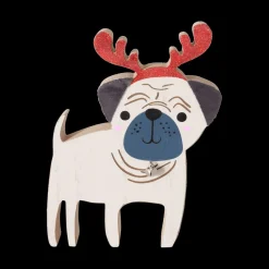 Ygo Kersthond BARNEY Hout Ass.| Kerst