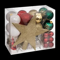 Ygo Kerstpakket DULICE 44Del. Rood/Groen| Kerst