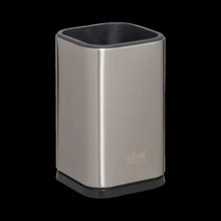 Ygo Keukengereiset COOKS 5Del. met Houder Inox| Bakaccessoires|Bestek