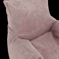 Ygo Kinderfauteuil zitzak PARMA Roze| Zitzakken