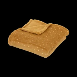 Ygo Kinderplaid FLANN Geel| Slaapkamer|Accessoires