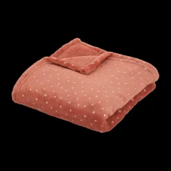 Ygo Kinderplaid FLANN Rood| Slaapkamer|Accessoires
