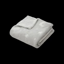 Ygo Kinderplaid STERRI Grijs| Slaapkamer|Accessoires