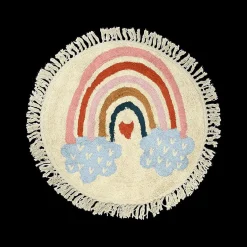Ygo Kindertapijt RAINBOW Rond Regenboog| Tapijten | Meubels