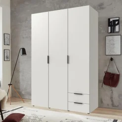 Ygo Kleerkast ALASKA B120 Wit| Draaideurkasten