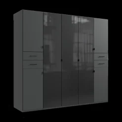 Ygo Kleerkast DUNCAN B225 Grafiet| Draaideurkasten