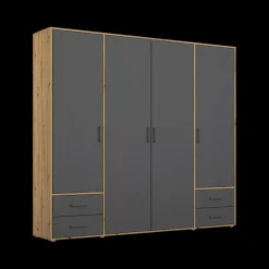 Ygo Kleerkast EDVIN B187| Draaideurkasten