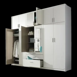 Ygo Kleerkast GLADSAKE Alpinewit B271| Draaideurkasten