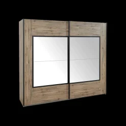 Ygo Kleerkast LAFON Scarlet Oak B245| Schuifdeurkasten