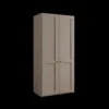 Ygo Kleerkast NAVAN B100 Kiezelgrijs| Draaideurkasten