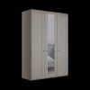 Ygo Kleerkast NAVAN B150 1xSpiegel Kiezelgrijs| Draaideurkasten