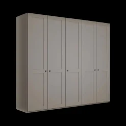 Ygo Kleerkast NAVAN Kiezelgrijs B250| Draaideurkasten