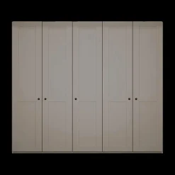 Ygo Kleerkast NAVAN Kiezelgrijs B250| Draaideurkasten