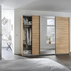 Ygo Kleerkast SWEDEN Eik Sonoma B271| Schuifdeurkasten