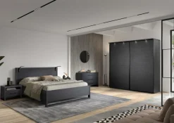 Ygo Kleerkast WATFORD Nox Zwart B245| Schuifdeurkasten