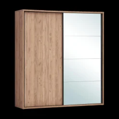 Ygo Kleerkast ZELDA French Oak B200| Schuifdeurkasten