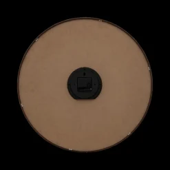 Ygo Klok IRKIS Rond Ø55 Houtlook Bruin| Woondecoratie
