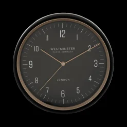 Ygo Klok WESTMINSTER Zwart| Woondecoratie