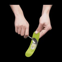 Ygo Knoflookpers ROCKER Groen| Keukenaccessoires|Kookaccessoires