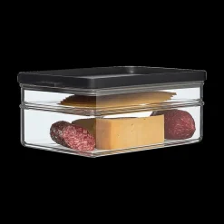 Ygo Koelkastdoos Ontbijt OMNIA Duo Zwart| Bewaaraccessoires