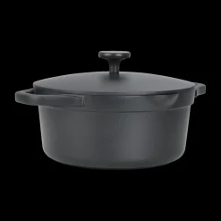 Ygo Kookpot ZANDER Ø20 met Deksel Zwart| Potten & Pannen