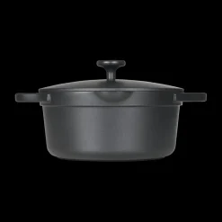 Ygo Kookpot ZANDER Ø20 met Deksel Zwart| Potten & Pannen