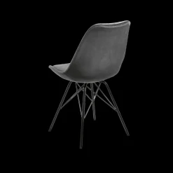 Ygo Kuipstoel KORDELIO VIC fabric dark grey 28| Stoelen
