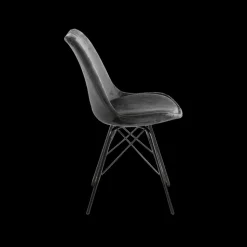 Ygo Kuipstoel KORDELIO VIC fabric dark grey 28| Stoelen