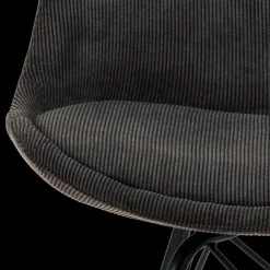 Ygo Kuipstoel KORDELIO Wind fabric anthracite 40| Stoelen